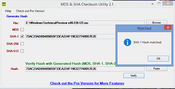 Checksum
