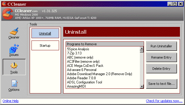 UnInstall Tool