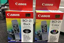 Canon BC-21 Ink Cartridge Set