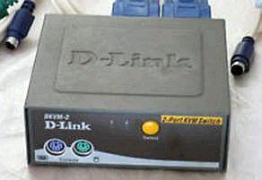 DLink DKVM-2 2-port VGA/PS2 KVM Switch