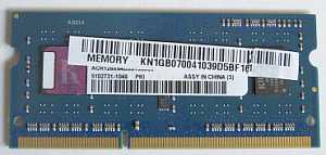 1GB Kingston DDR3