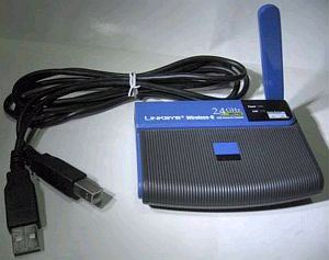 Linksys WUSB54G 2.4Ghz Wireless USB Network Adapter