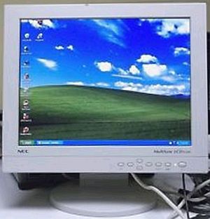 17" NEC Multisync 1700V flat screen monitor