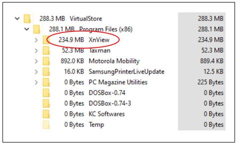 TreeSize Free