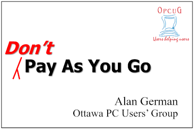 Don't Pay As You Go!