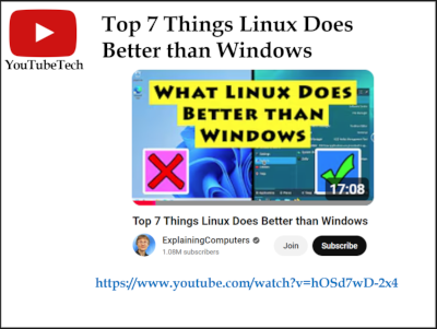Top 7 things Linux does better than Windows